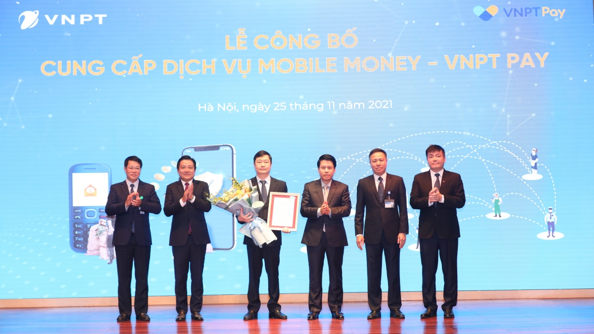 VNPT trở thành Nhà cung cấp dịch vụ Mobile Money đầu tiên tại Việt Nam